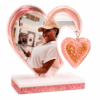 fg Custom Resin Heart Photo Frame – Personalized Handmade Resin Art Gift