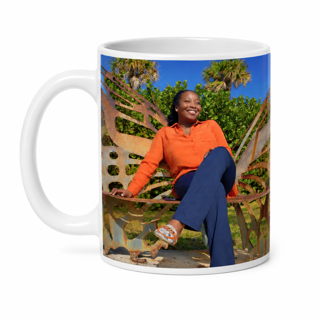 Custom 11 oz Ceramic Coffee Mug – Personalized Photo & Logo Mug