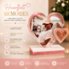 pl Custom Resin Heart Photo Frame – Personalized Handmade Resin Art Gift
