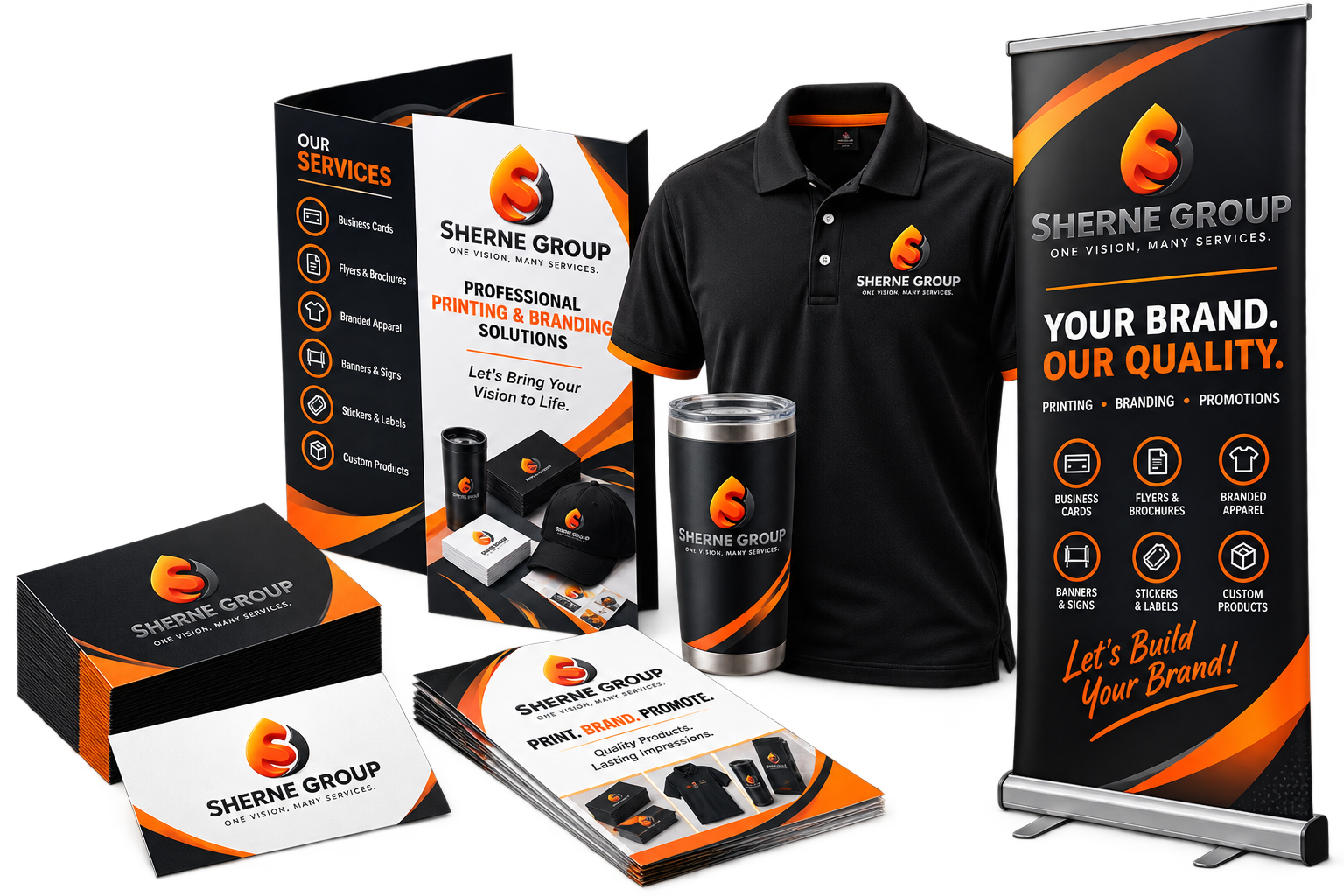 Sherne Group business branding and printing solutions