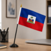 Haiti 4×6 Inch Stick Flag – Haitian Handheld Flag