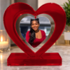 pt2 Personalized Large Resin Heart Photo Frame – Custom Keepsake