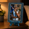 Personalized Resin Photo Frame with Stand