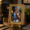 Personalized Resin Photo Frame with Stand