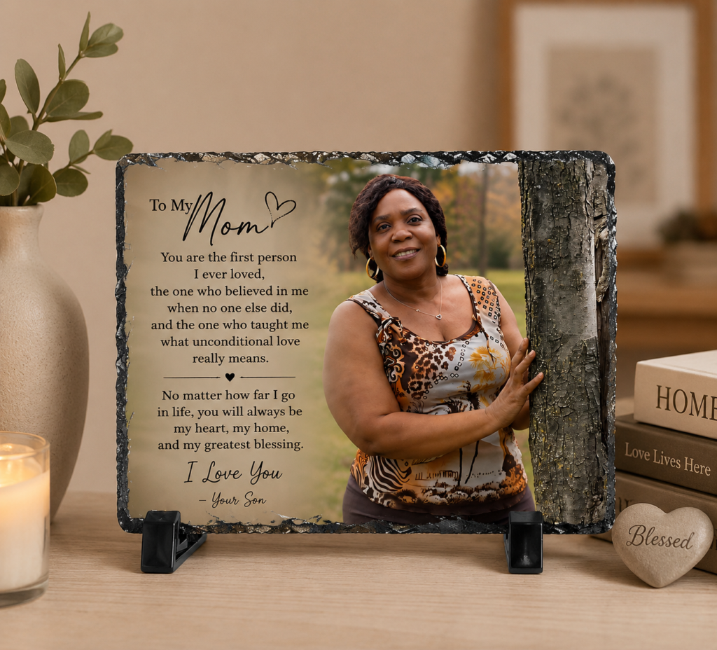 Custom Photo Slate & Personalized Plaque