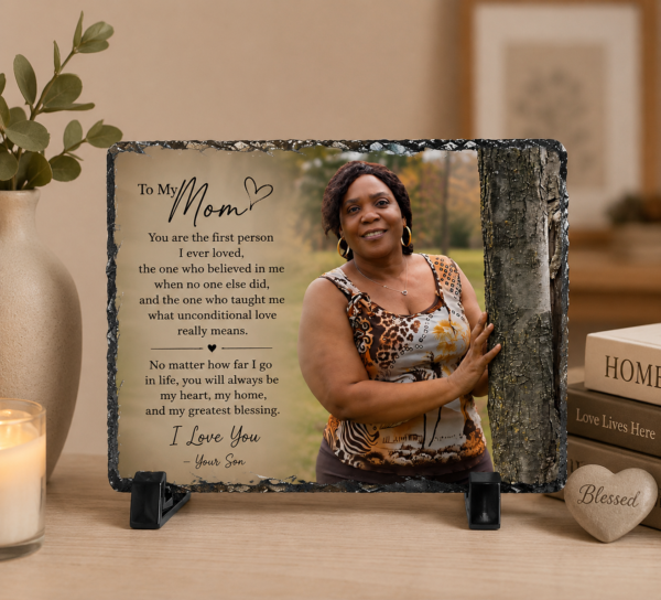 Custom Photo Slate & Personalized Plaque