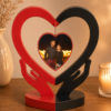 Personalized Resin Heart & Hands Photo Frame – Custom Keepsake