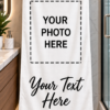 b10 Custom 30" × 60" Beach Towel – Personalized Photo & Design Microfiber Towel