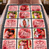 bl20 Custom 15-Panel Photo Blanket – 40" × 60" Personalized Flannel Blanket with Tassels